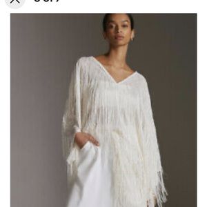 Fringed Shine Kaftan - Maeve